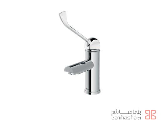 Shoder_Rosh_Bimarestan_C شیر بیمارستانی شودر مدل پایه کوتاه کروم - Image 1