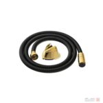 شلنگ توالت شودر مدل لیا مشکی طلایی