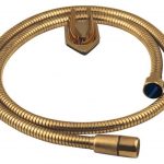 شلنگ توالت شودر مدل لیا طلایی مات