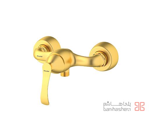 Shoder_Toilet_Classic_GM شیر توالت شودر مدل کلاسیک طلایی مات - Image 1