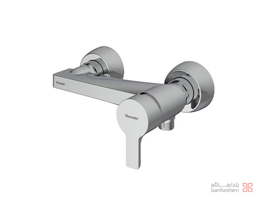Shoder_Toilet_Ramond_C شیر توالت شودر مدل راموند شیری کروم - Image 1