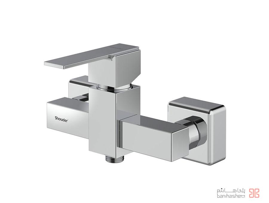 Shoder_Toilet_Sharp_C شیر توالت شودر مدل شارپ کروم - Image 1