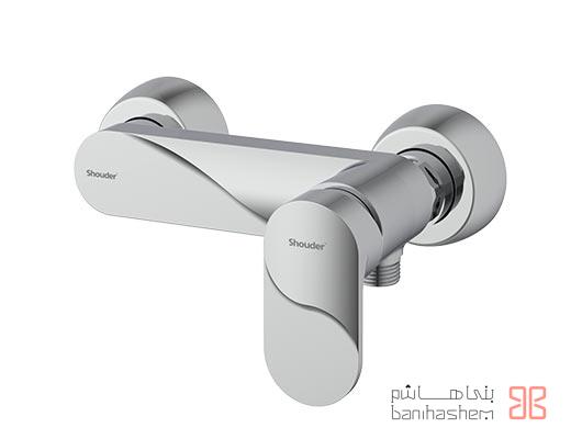 Shoder_Toilet_Smart_C شیر توالت شودر مدل اسمارت مشکی - Image 1