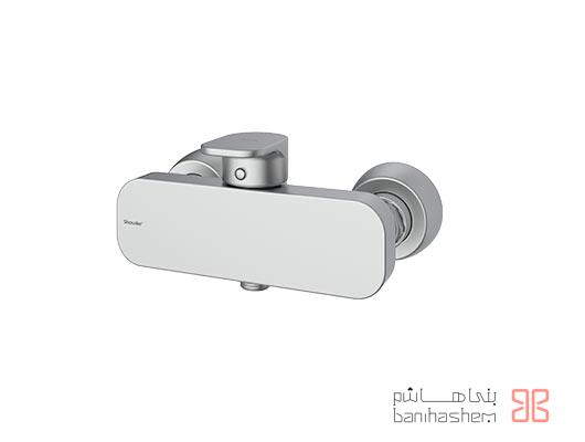 Shoder_Toilet_Tain_CM شیر توالت شودر مدل تاین طوسی - Image 1