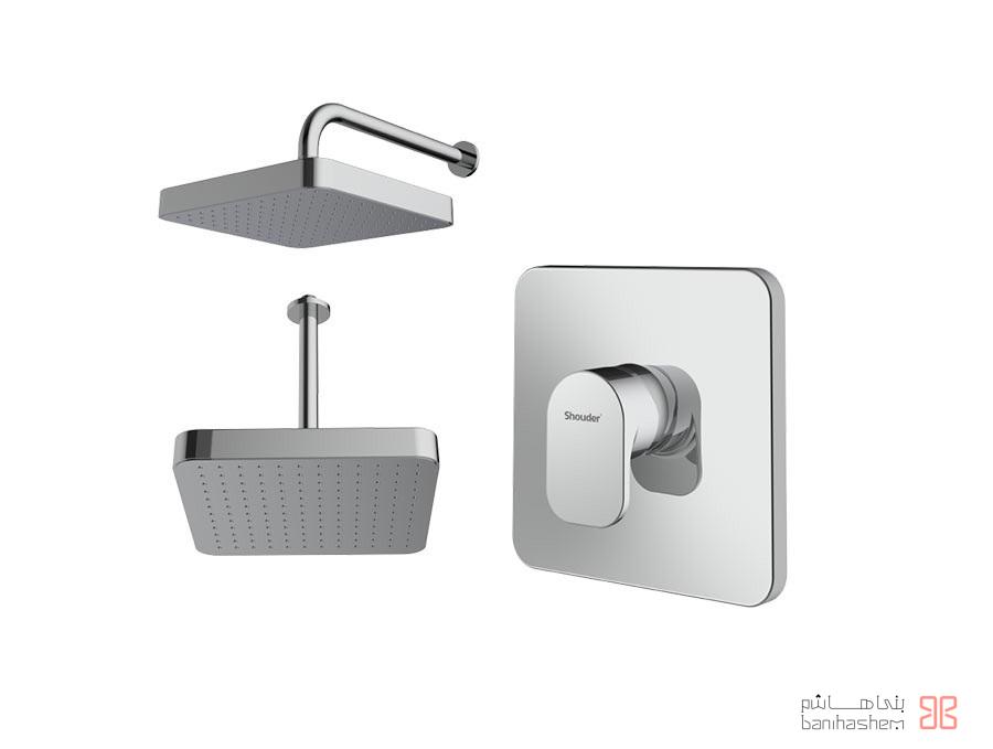 Shoder_Tokar_Beth1_Tain_ABS_C متعلقات شیر حمام توکار شودر مدل تاین تیپ 1 ABS کروم - Image 1