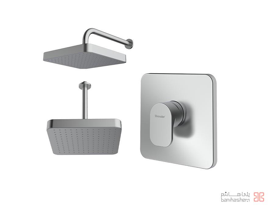 Shoder_Tokar_Beth1_Tain_ABS_CM شیر حمام توکار شودر مدل تاین تیپ 1 ABS کروم مات - Image 1