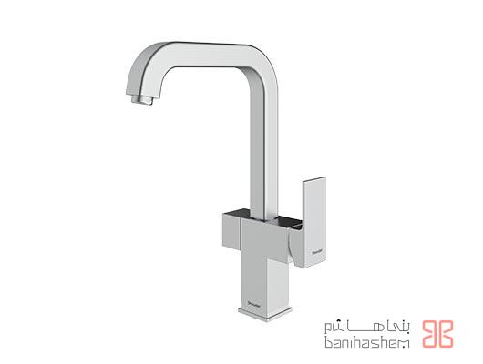 Shoder_Zarf2_Atlantik_CM شیر ظرفشویی دو منظوره شودر مدل آتلانتیک کروم مات - Image 1
