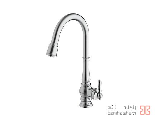 Shoder_ZarfSH_Bezans_C شیر ظرفشویی شاوری شودر مدل بیزانس کروم - Image 1