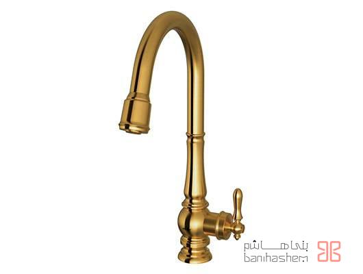 Shoder_ZarfSH_Bezans_G شیر ظرفشویی شاوری شودر مدل بیزانس طلایی - Image 1