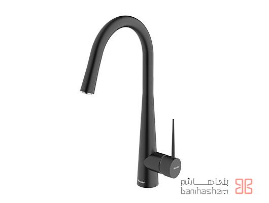 Shoder_ZarfSH_Eiten_BC شیر ظرفشویی شاوری شودر مدل ایتن مشکی کروم - Image 1