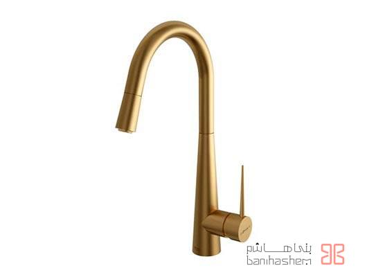Shoder_ZarfSH_Eiten_GM شیر ظرفشویی شاوری شودر مدل ایتن طلایی مات - Image 1