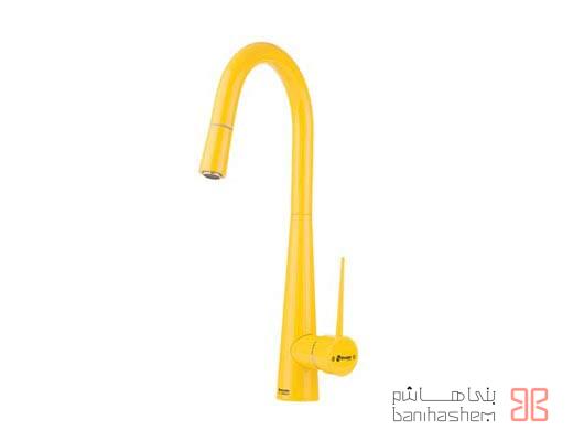 Shoder_ZarfSH_Eiten_Y شیر ظرفشویی شاوری شودر مدل ایتن زرد - Image 1
