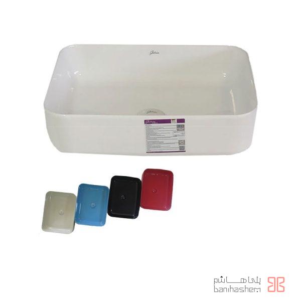 Gatria_Rosangi_GSF روشویی روسنگی گاتریا مدل GSF مستطیلی - Image 1