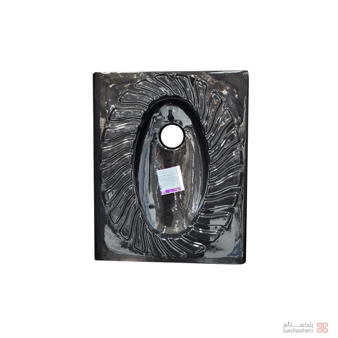 Gatria_Zamini_PorimaB توالت زمینی گاتریا مدل پوریما مشکی - Image 1