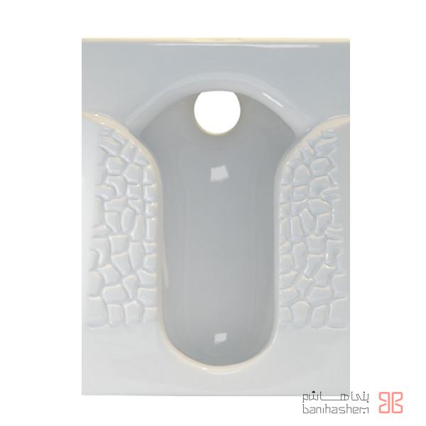 Gatria_Zamini_TitanM توالت زمینی گاتریا مدل تیتان کوچک مرمری - Image 1