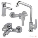 شیرآلات کسری مدل آبتین کروم