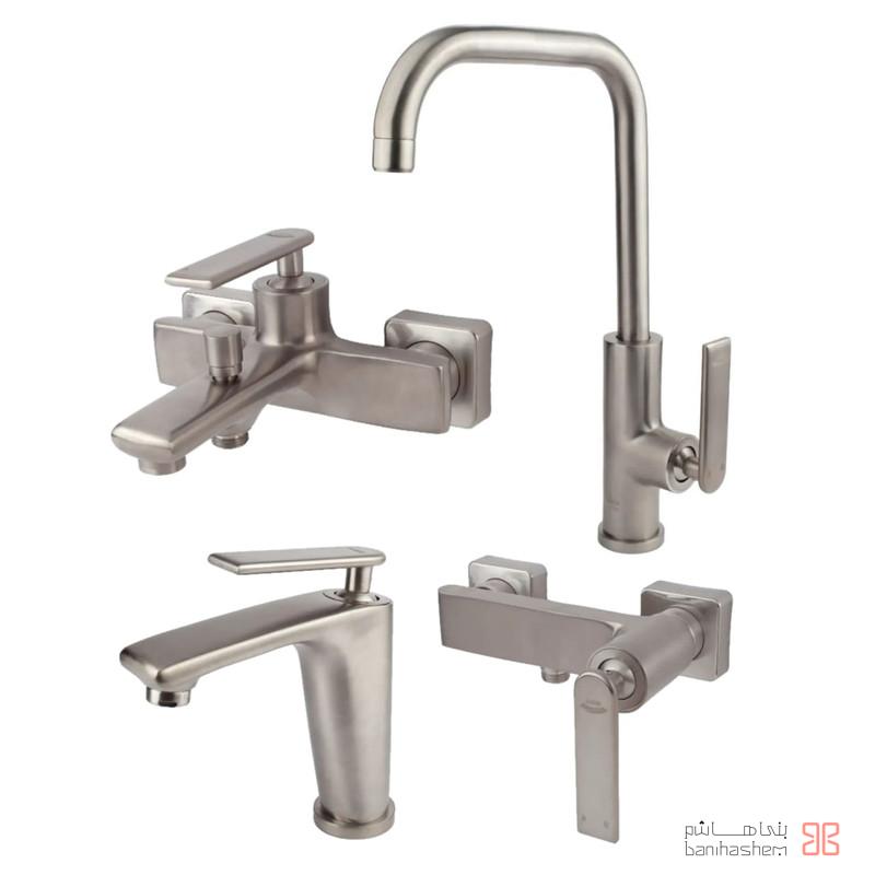 Kasra_4_Amazon_CM شیرآلات کسری مدل آمازون کروم مات - Image 1