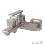 شیر حمام کسری مدل آمازون کروم مات