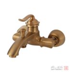 شیر حمام کسری مدل دانوب طلایی مات