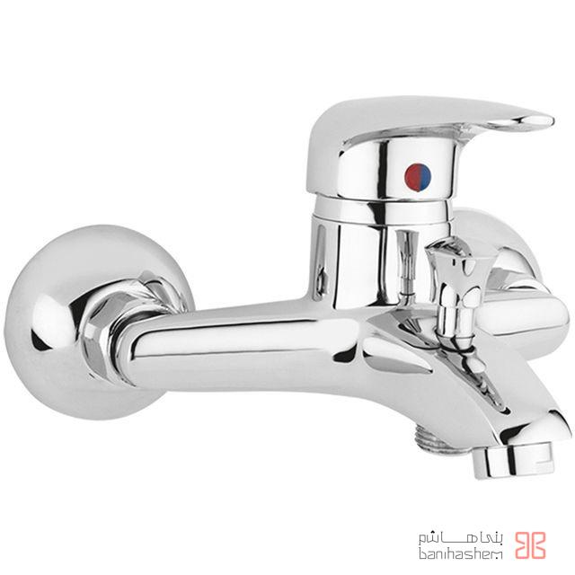 Kasra_Beth_Karon_C شیر حمام کسری مدل کارون کروم - Image 1