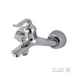 شیر حمام کسری مدل رابین کروم