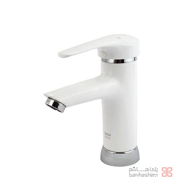 Kasra_Ro_Abtin_W شیر روشویی کسری مدل آبتین سفید - Image 1