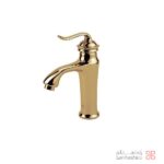 شیر روشویی کسری مدل دانوب طلایی