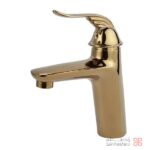 شیر روشویی کسری مدل رایان طلایی