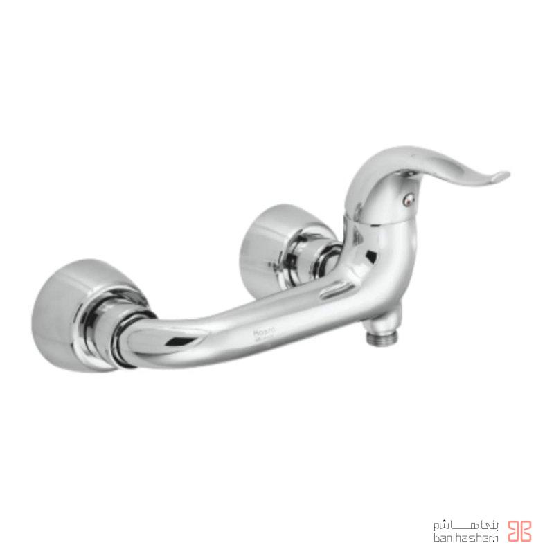 Kasra_Toilet_Kaspian_C شیر توالت کسری مدل کاسپین کروم - Image 1