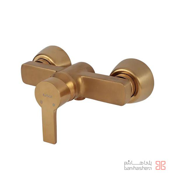 Kasra_Toilet_Omega_GM شیر توالت کسری مدل امگا طلایی مات - Image 1