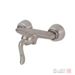 شیر توالت کسری مدل رابین کروم مات