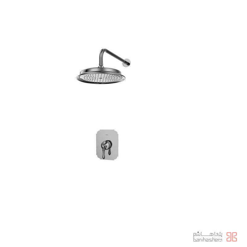 Kasra_Tokar_Beth_Tip1_Napel_C شیر حمام توکار کسری مدل ناپل تیپ 1 کروم - Image 1