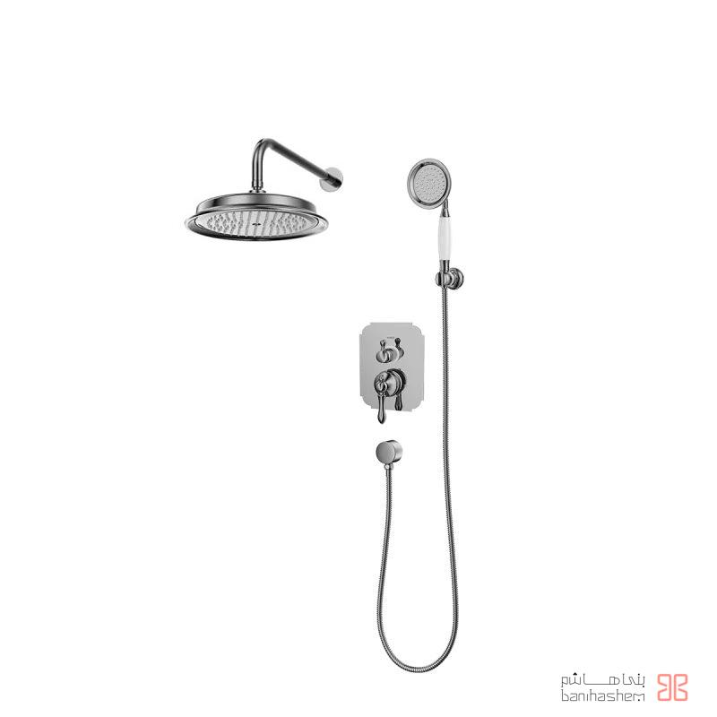 Kasra_Tokar_Beth_Tip3_Napel_C شیر حمام توکار کسری مدل ناپل تیپ 3 کروم - Image 1