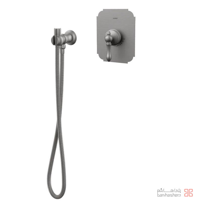 Kasra_Tokar_Toilet_Napel_CM شیر توالت توکار کسری مدل ناپل کروم مات - Image 1