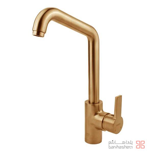 Kasra_Zarf_Omega_GM شیر ظرفشویی کسری مدل امگا طلایی مات - Image 1