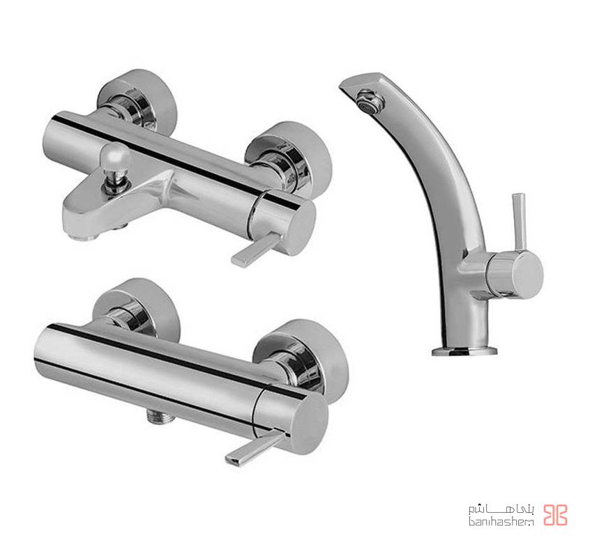 Lemans_3_Veniz شیرآلات لمنس مدل ونیز کروم - Image 1