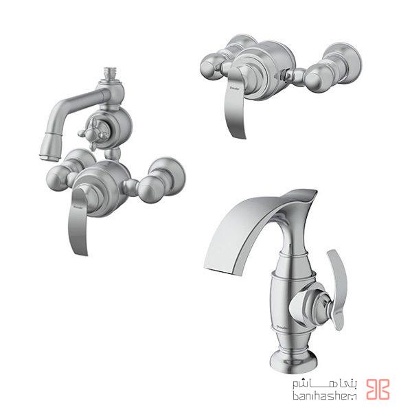 Shoder_3_Gloris_C شیرآلات شودر مدل گلوریس کروم - Image 1