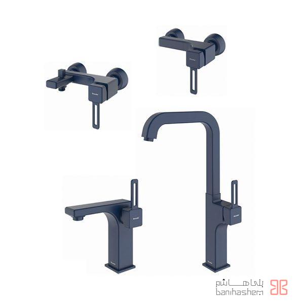 Shoder_4_Mishel_Bl شیرآلات شودر مدل میشل سرمه ای - Image 1