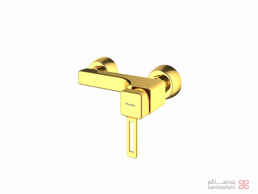 Shoder_Toilet_Mishel_G شیر توالت شودر مدل میشل طلایی - Image 1