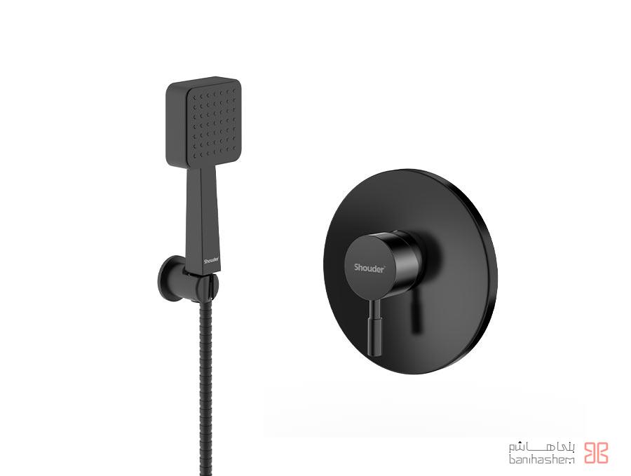 Shoder_Tokar_Beth2_Marino_ABS_B شیر حمام توکار شودر مدل مارینو تیپ 2 ABS مشکی - Image 1