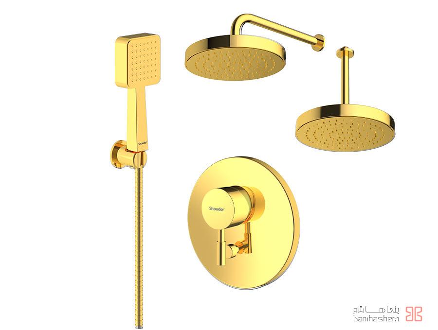 Shoder_Tokar_Beth3_Marino_ABS_G شیر حمام توکار شودر مدل مارینو تیپ 3 ABS طلایی - Image 1