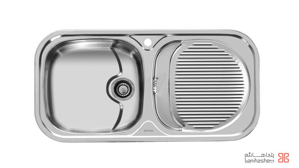 Akhavan-sink-109-11.jpg سینک ظرفشویی توکار اخوان مدل 109 - Image 1