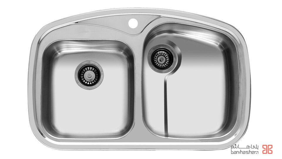 Akhavan-sink-140-11.jpg سینک ظرفشویی توکار اخوان مدل 140 - Image 1