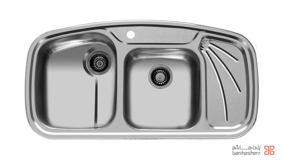 Akhavan-sink-141-11.jpg سینک ظرفشویی توکار اخوان مدل 141 - Image 1