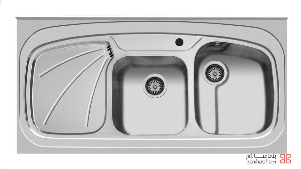 Akhavan-sink-25-11.jpg سینک ظرفشویی روکار اخوان مدل 25 - Image 1