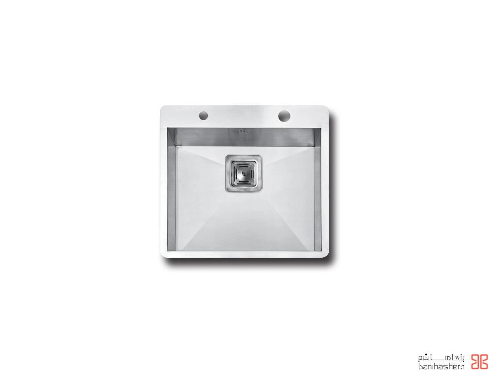 Akhavan-sink-340.jpg سینک ظرفشویی توکار اخوان سری باکسی مدل 340 - Image 1