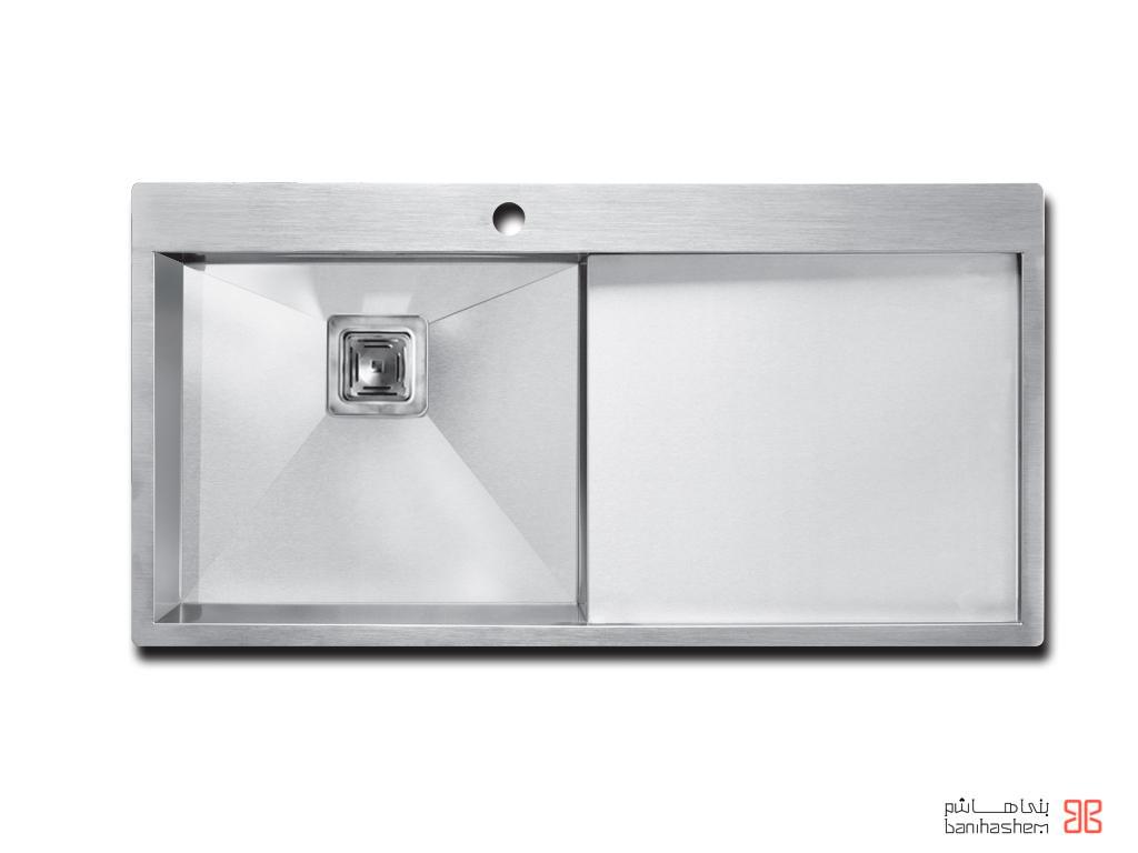 Akhavan-sink-350.jpg سینک ظرفشویی توکار اخوان سری باکسی مدل 350 - Image 1