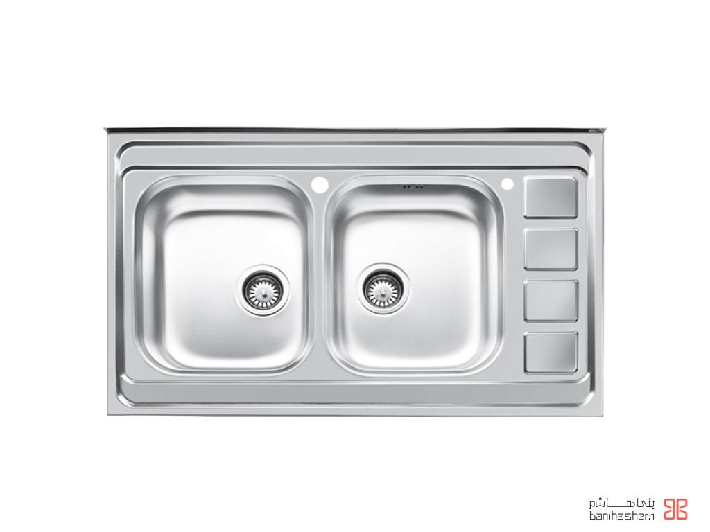 Akhavan-sink-372.jpg سینک ظرفشویی روکار اخوان مدل 372 - Image 1