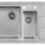 سینک ظرفشویی توکار اخوان سری R25 مدل 376