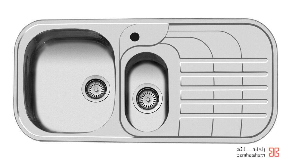 سینک ظرفشویی توکار اخوان مدل 73